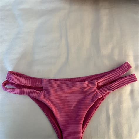 Pink Billabong Bikini Bottoms Unsure Of Size Depop