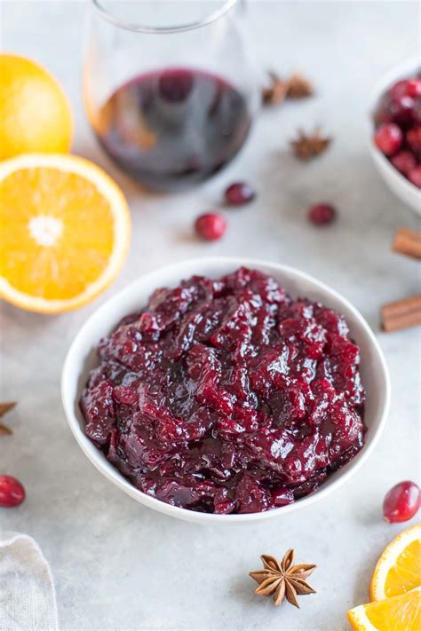 Cranberry sauce with grand marnier – Artofit