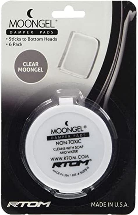 RTOM AMGC Moongel - Clear (Pack of 6) : Amazon.co.uk: Musical ...