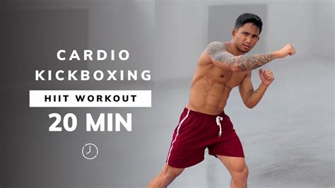 20 Min Cardio Kickboxing Hiit Workout No Equipment No Repeats Youtube