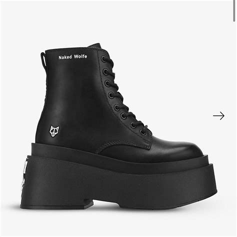 Naked Wolfe Saturn Boots Scroll For Real Depop
