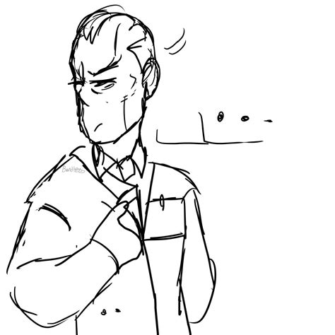 Pin By Benjamin Kondraki On Scp Scp Sketches Male Sketch