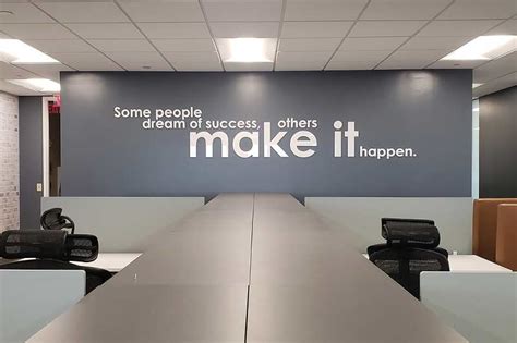 Office Wall Lettering Adgraphics