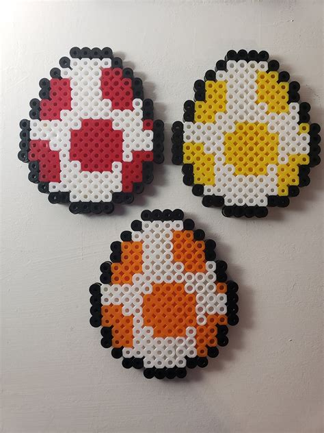 Yoshi Egg Perler Sprite With Magnet Option Etsy UK