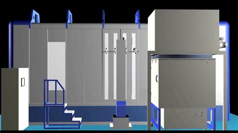 Моноциклон с быстрой окраской с порошковым покрытием - YouTube