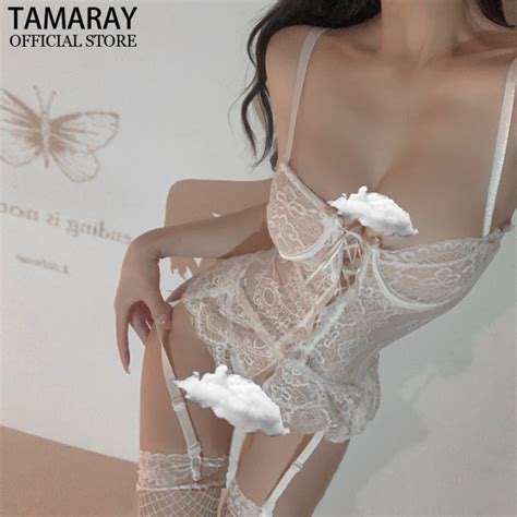 Sexy Underwear Passion Vest Bracket Suspender Suit Sexy Lace Pajamas Hot Temptation Nightwear