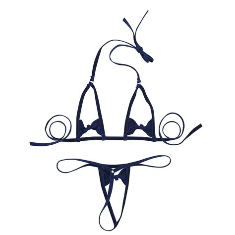 Crotchless Bikini Extreme Bikini Open Crotch Bikini Etsy