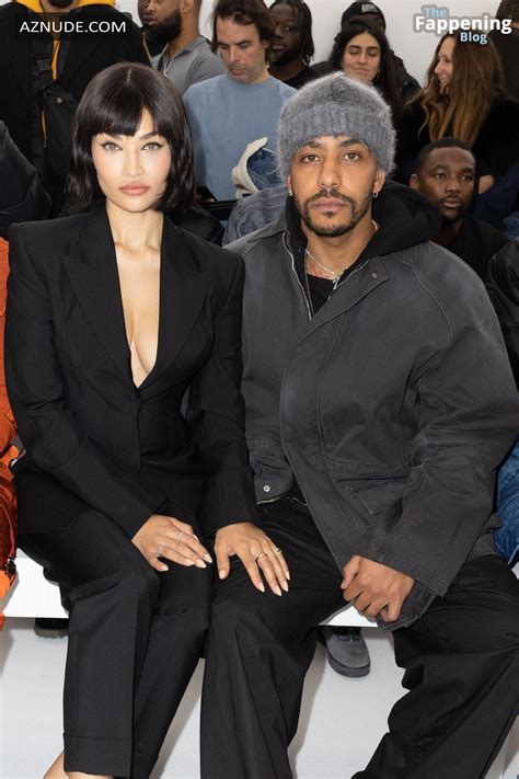 Shanina Shaik Sexy Flaunts Her Hot Tits At The Givenchy Fashion Show In Paris Aznude