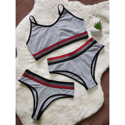 Conjunto Lingerie Sutiã Regulagem Sem Bojo Feminino Atacado Entrega Revenda Top e Calcinha