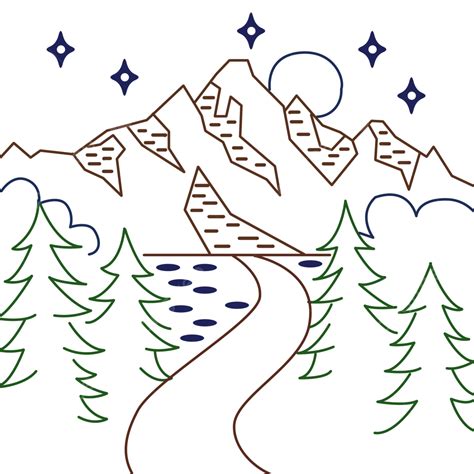 simple  landscape shading simple path  png transparent