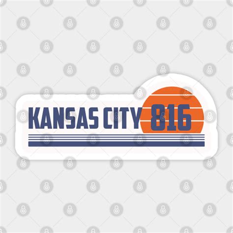 kansas city missouri area code hometown pride sticker teepublic