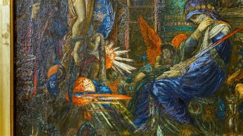 Gustave Moreau Jupiter And Semele Detail With Celestial Flickr