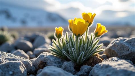 Arctic Poppy Papaver Radicatum