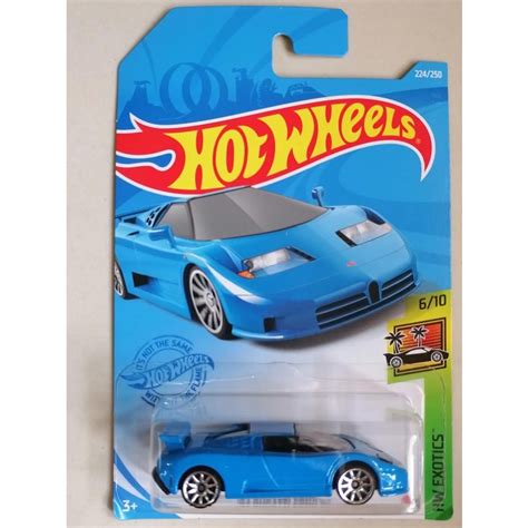 Hot Wheels Bugatti Eb Ss Grx M C Hw Exotics Shopee Brasil