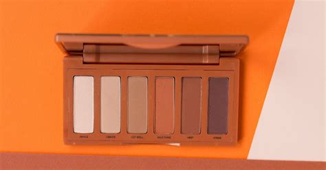 Urban Decay Naked Petite Heat отзыв и свотчи