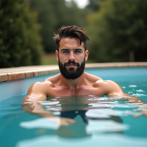 Bearded Daddy In Hot Tub Stable Diffusion Online