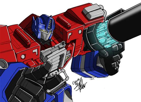 Armada Optimus Prime Colours by palmaay on DeviantArt