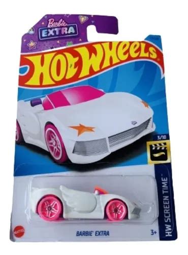 Hot Wheels Barbie Extra Hw Screen Time Lote C 2023 Branco Parcelamento Sem Juros