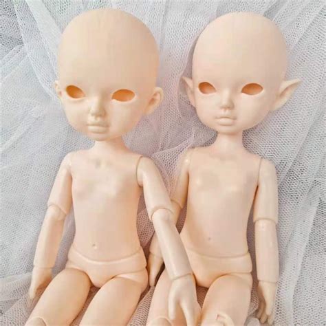Cm Bjd Doll Toy Movable Joints Cute Ear Dolls Nude Doll Body Without Makeup Including MM