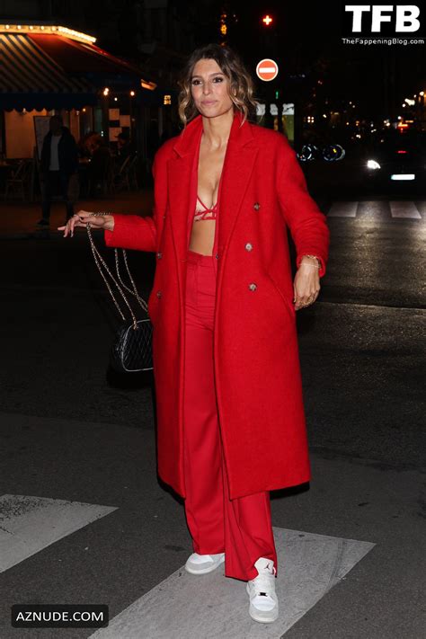 Laury Thilleman Sexy Seen Flaunting Her Hot Tits At The Etam Womenswear Show In Paris Aznude