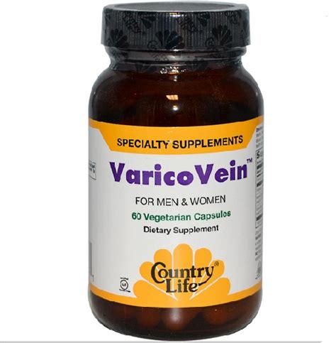 Венотонизирующий препарат Country Life VaricoVein | отзывы