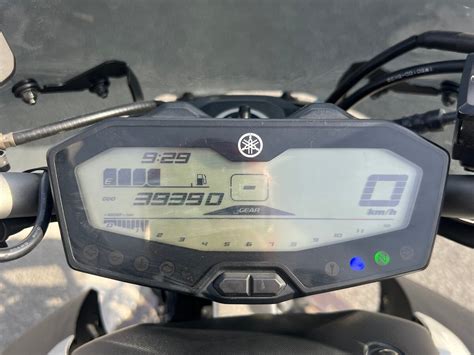 Купить б у Yamaha MT 07 FZ 07 в Санкт Петербурге белый naked bike 2016 года по цене 580 000