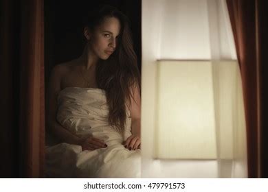 Sexy Nude Woman On Window Stock Photo Shutterstock