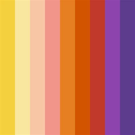 Warm Yellow Color Palette Colordrop