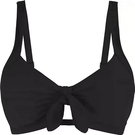 WMTBSRSW 2025 Swimsuit For Women Front Tie Knot Swim Top No Underwire Push Up Bikini Bras