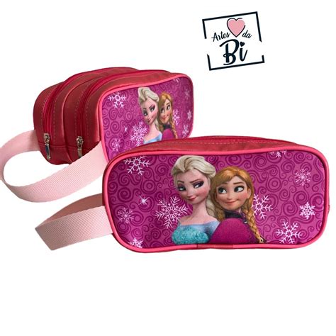 Kit Mochila Escolar Frozen Elo Produtos Especiais