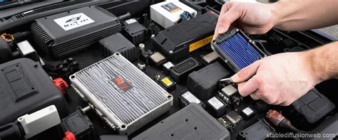 chip tuning cars ecu adjustment stable diffusion