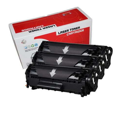 Aliexpress.com : Buy 3PCS compatible toner cartridge 2612a 12a 2612 ...