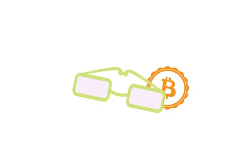 Bitcoin Glasses Icon Graphic by studiokitasmg2021 · Creative Fabrica