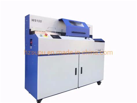Hard Cover Perfect Hot Thermal Melt Glue Book Binding Machine Perfect Binding Machine And