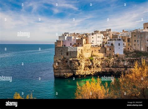 polignano  mare   picturesque coastal town  italy