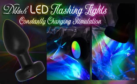 Remote Control Anal Vibrator G Spot Stimulator Led Light