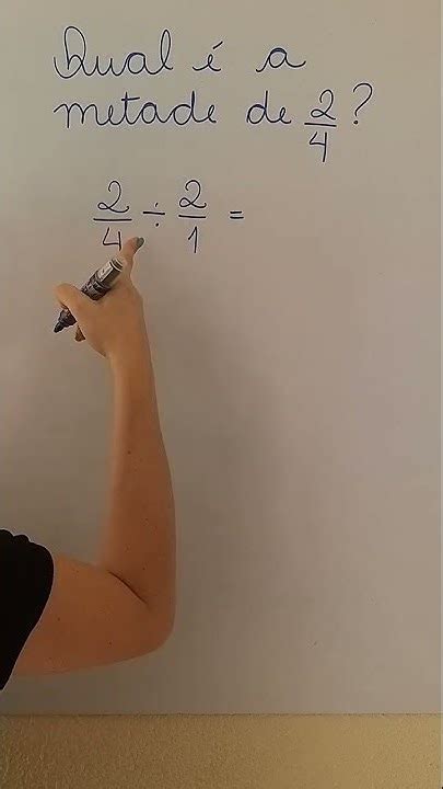 Qual É A Metade De 2 + 2 - QUAL É A METADE DE 2/4? | Profª Glaucia - YouTube