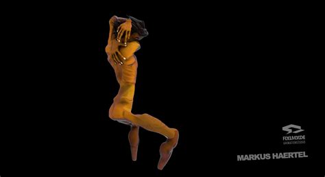 Egon Schiele Seated Male Nude Render Turntable Ar Timelapse Mature Art Content