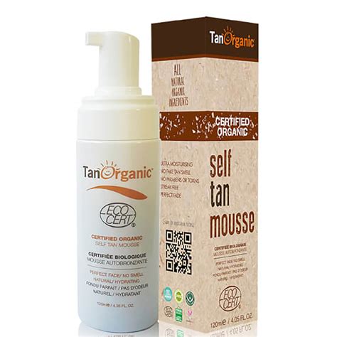 TanOrganic Self Tan Mousse 120ml | Marron's Pharmacy