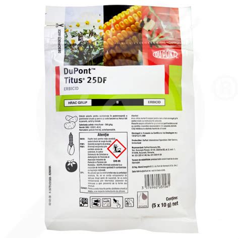 Titus 25 DF 100 G Dupont Herbicide Nexles New Zealand