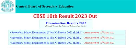 Cbse 10th Result 2024 Link Out Cbse Board Class 10 Result 2024