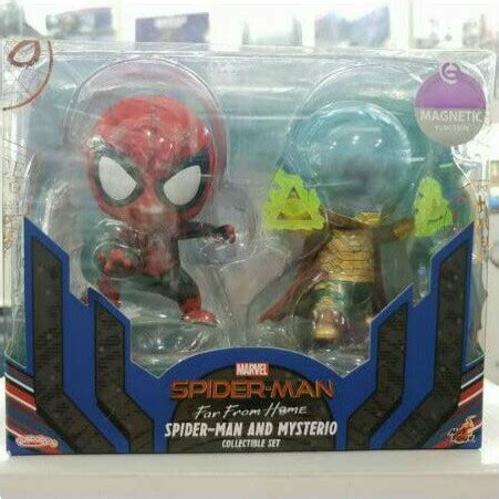 Jual Hot Toys Cosbaby Spider Man Far From Home Spiderman Mysterio ORI Shopee Indonesia