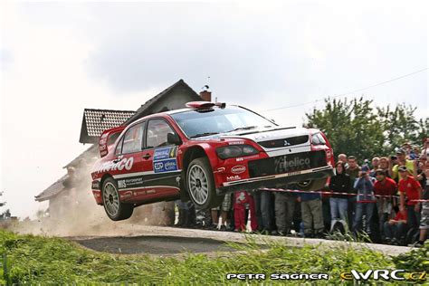 Melich Rek Jaroslav Lasevi Richard Mitsubishi Lancer Wrc