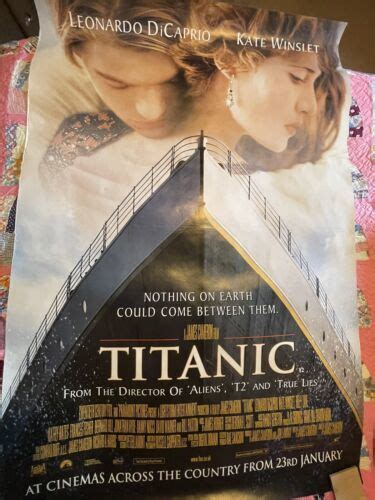 New Original Rolled Titanic Movie Poster 1997 40 X 60 1998