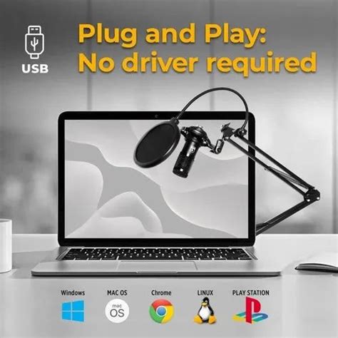 Wired Black B800 USB Condenser Microphone at Rs 1099 in Ahmedabad | ID ...