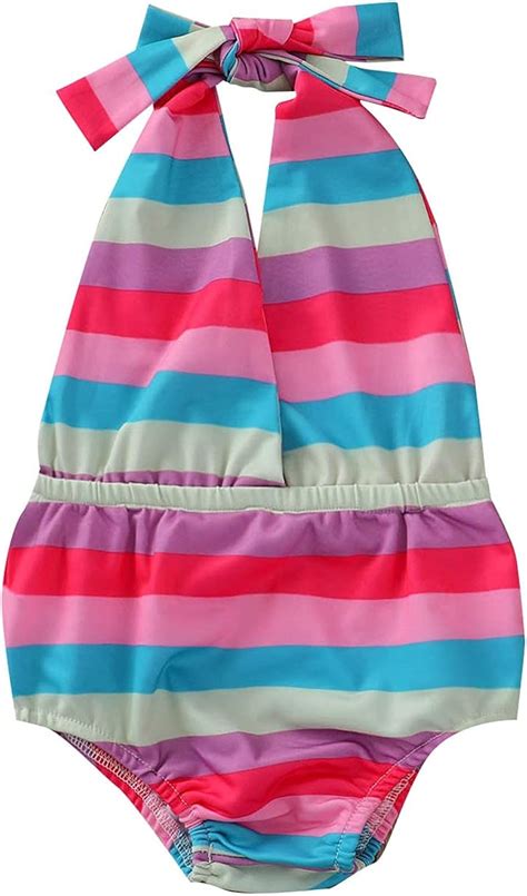 Xinmingren Xinmingren M Dchen Badeanzug Bademode Einteiler Bikini Tankini Mit Druck Kinder