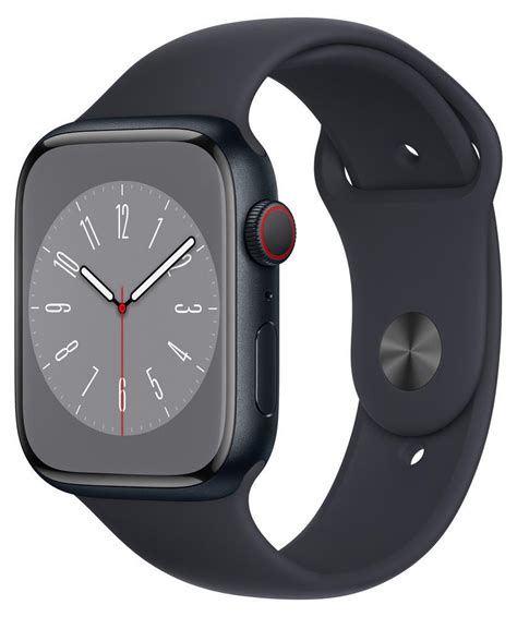 Apple Watch S8 Cell 45mm Midnight, Midnight Sport