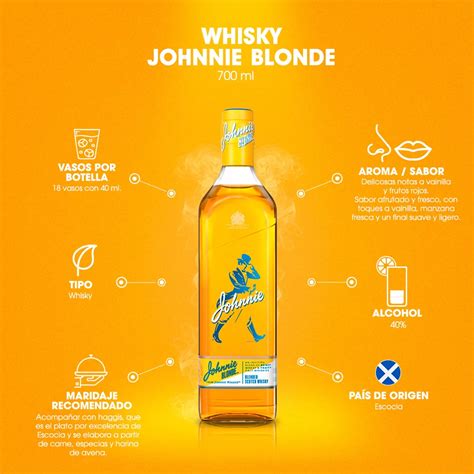Whisky Johnnie Walker Blonde Ml