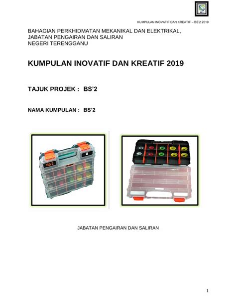 PDF KUMPULAN INOVATIF DAN KREATIF 2019 Water DOKUMEN TIPS