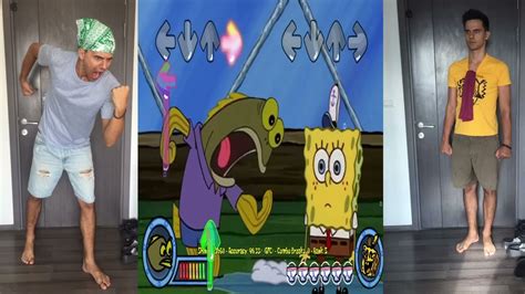 Friday Night Funkin Vs Spongebob Funkin For Bikini Bottom In Real Life Part Youtube